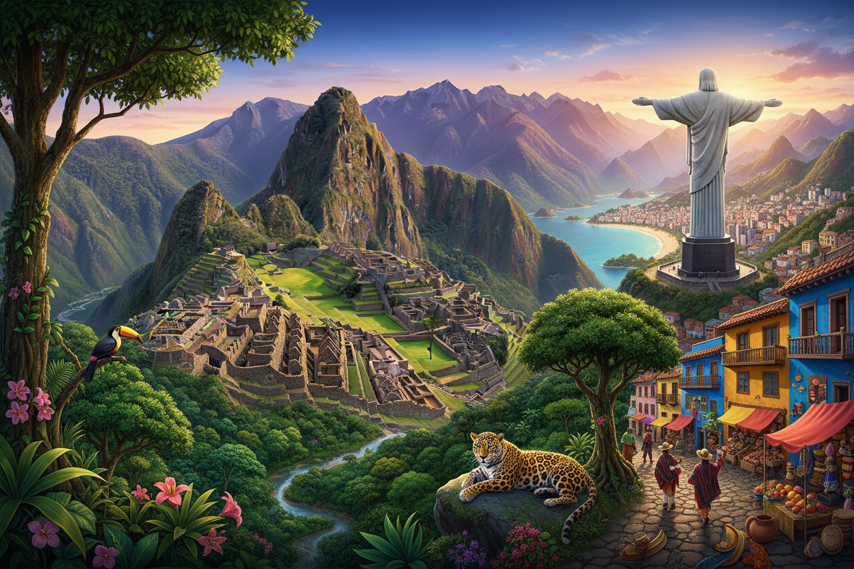 eSIM South America 7 countries
