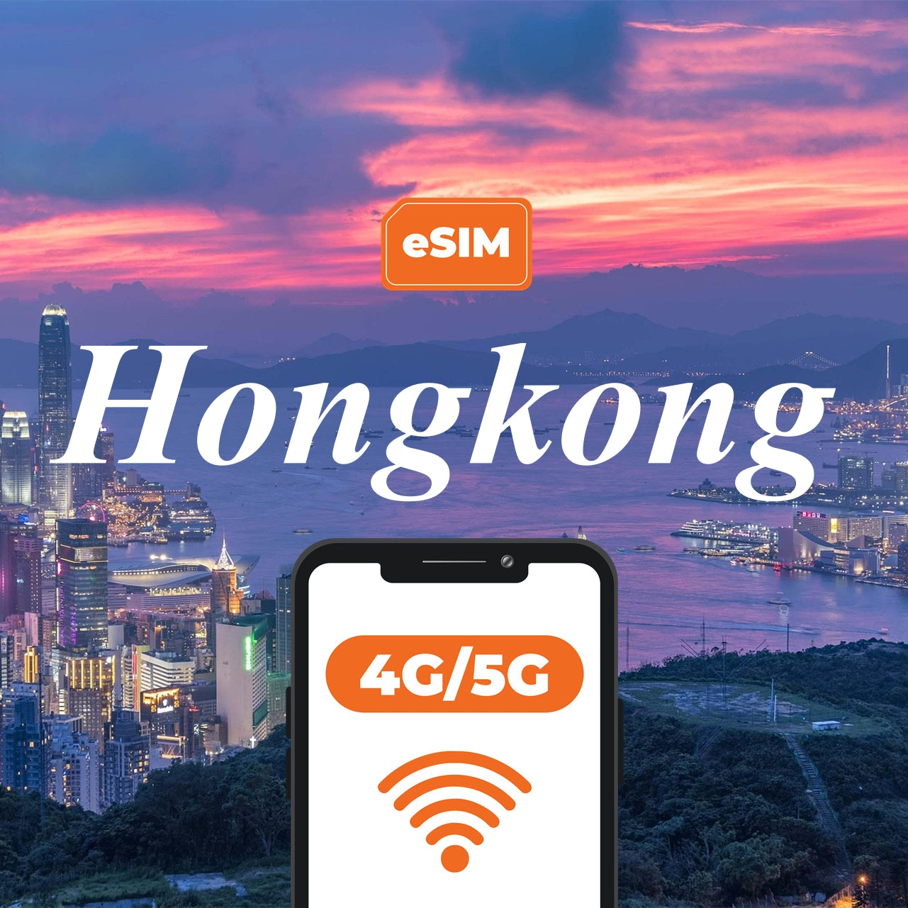 Hong Kong | Kode QR eSIM