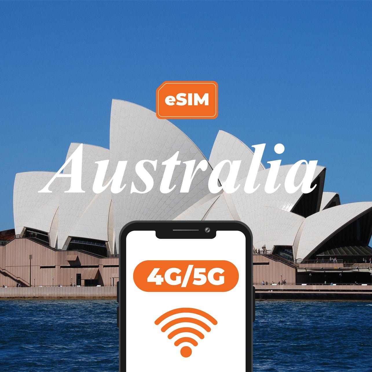 Data roaming tanpa batas untuk eSIM di Australia dengan aktivasi cepat
