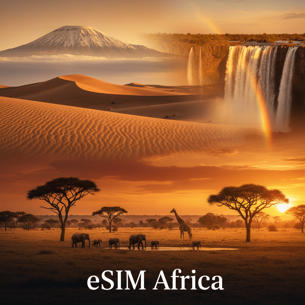 eSIM Africa 28 Countries - Easytripgo