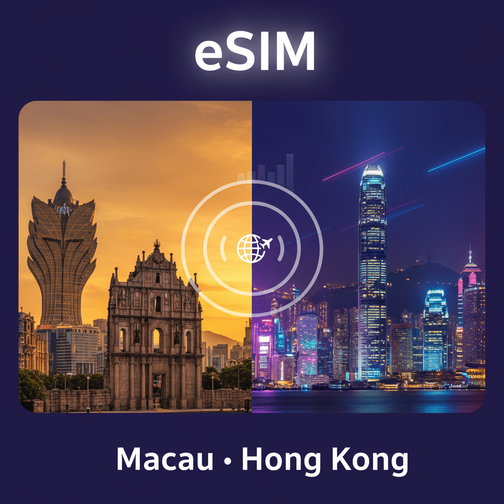 eSIM Hongkong & Macau - Easytripgo