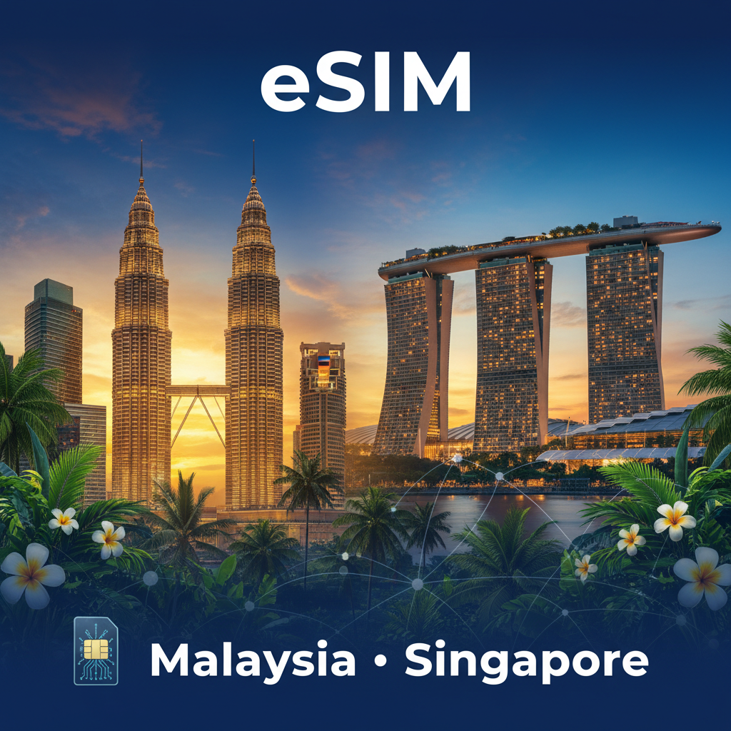 eSIM Singapore & Malaysia