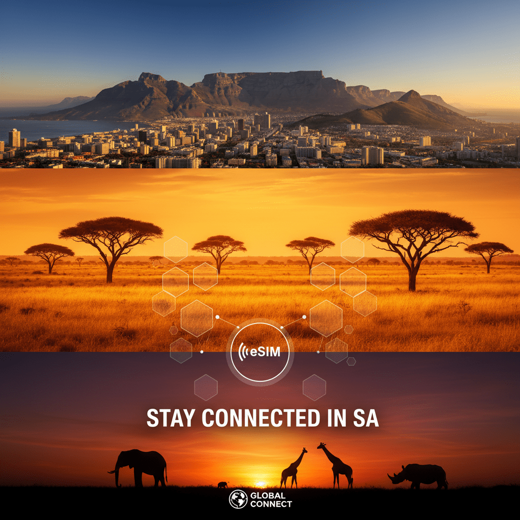 eSIM South Africa - Easytripgo