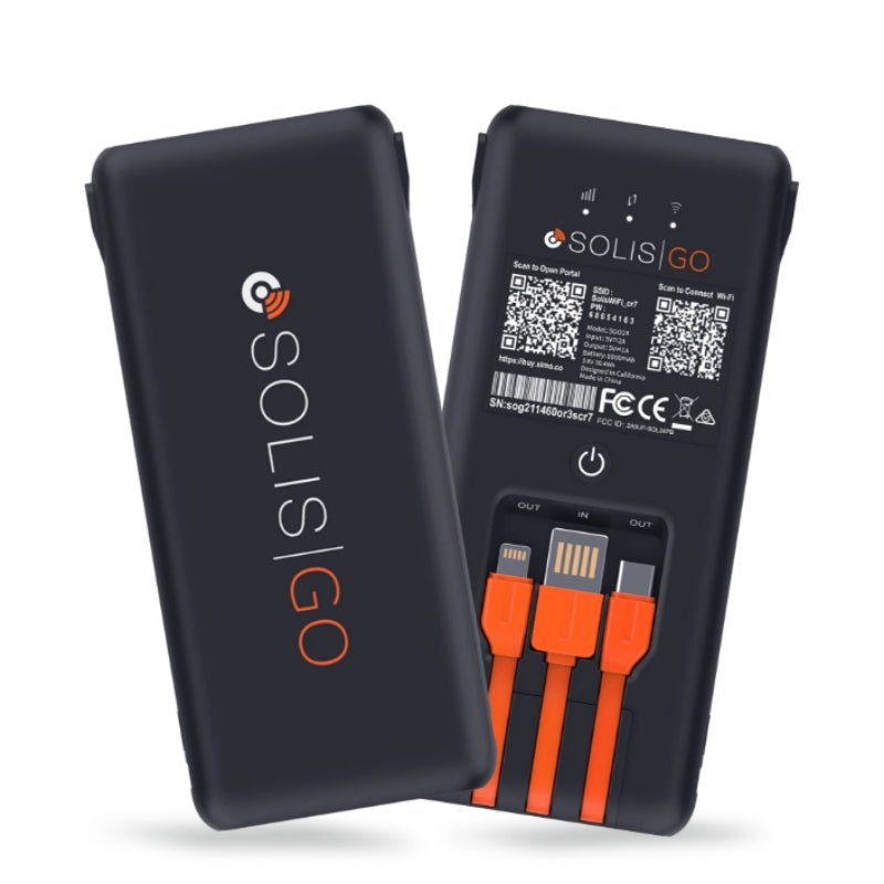 Solis Go Hotspot & Power Bank - Easytripgo