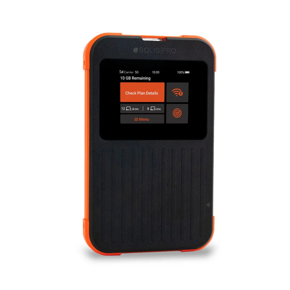 Solis Pro 5G Mobile Hotspot and Power Bank